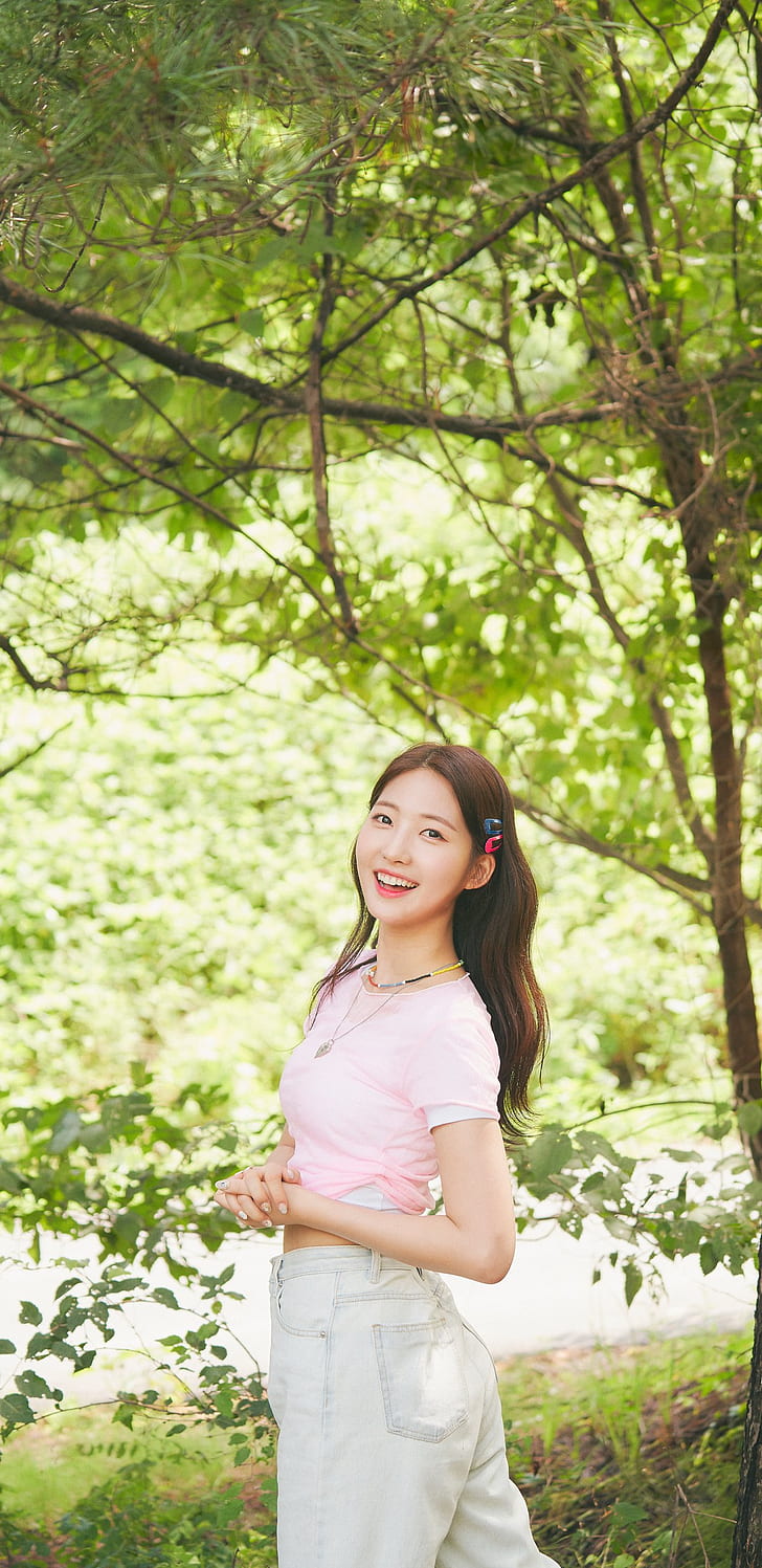 EVERGLOW, Sihyeon (Kim Sihyeon), K-pop, South Korea, HD wallpaper