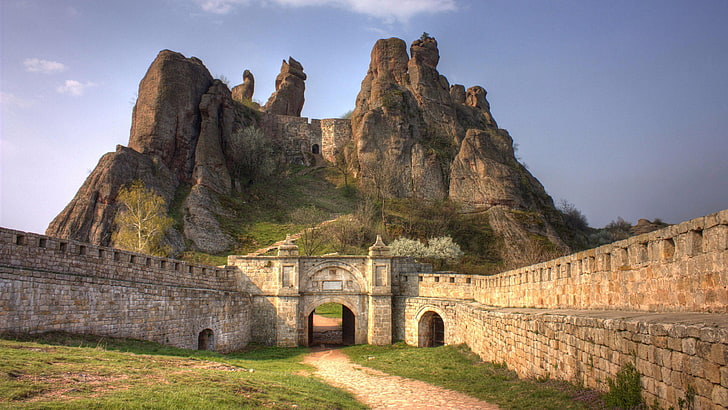 HD wallpaper: kaleto castle, belogradchik, bulgaria, europe, rock ...