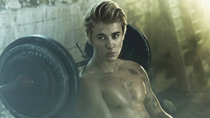 5K, Justin Bieber, Canadian singer, HD wallpaper