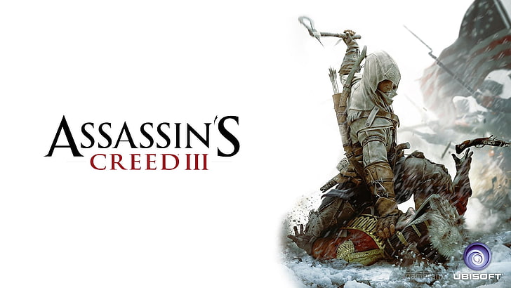 Assassin's Creed III wallpaper, assassins creed 3, desmond miles, HD wallpaper
