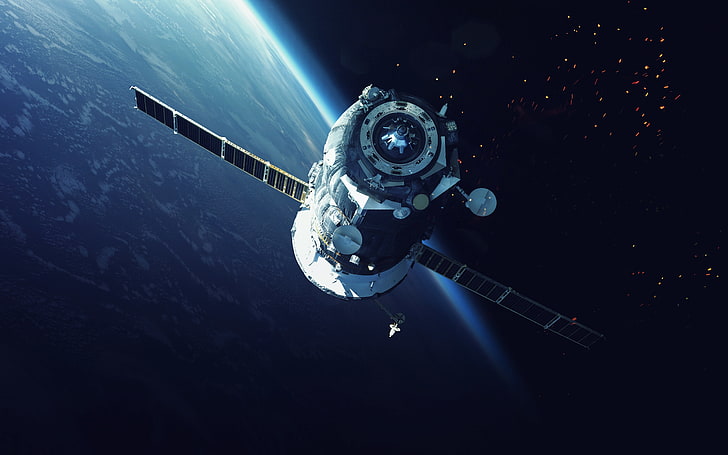 NASA, 5K, Space Satellite, HD wallpaper