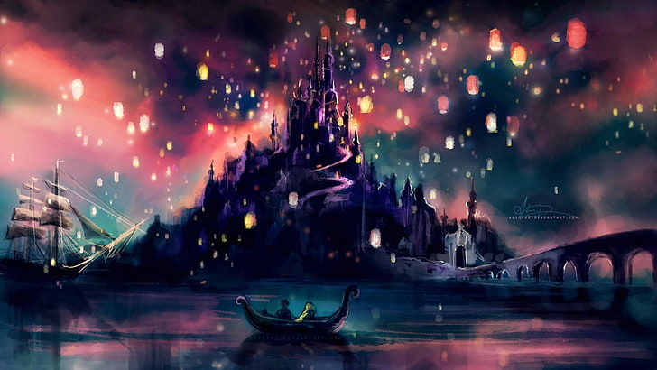 Download Cute Disney Castle Snow Wallpaper  Wallpaperscom