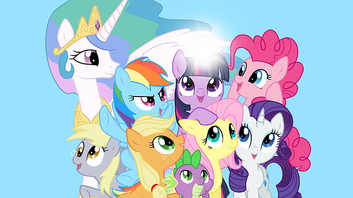 HD wallpaper: My Little Pony, Cartoon, Ponies | Wallpaper Flare