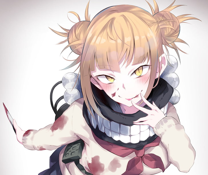 Toga Himiko Wallpaper Black And White | Begono Wallpapers