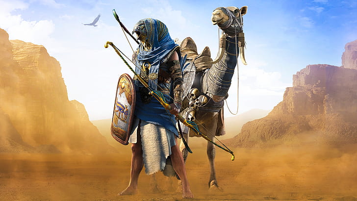 video games, Assassins Creed: Origins, Assassin's Creed, Assassin's Creed: Origins, HD wallpaper