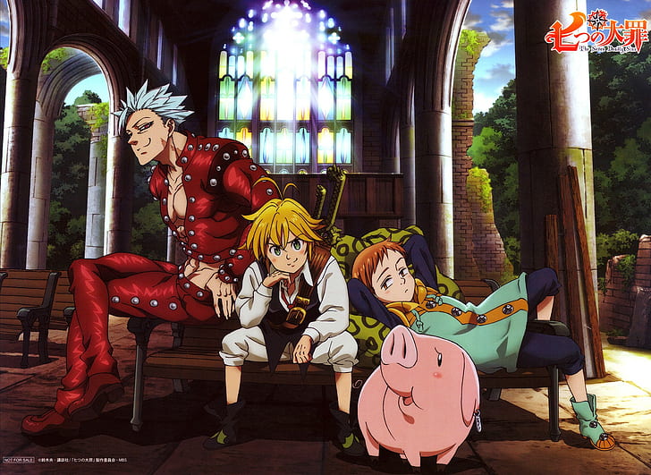 Wallpaper manga, King, Nanatsu no Taizai, The seven deadly sins, the king  of the fairies for mobile and desktop, section сёнэн, resolution 1920x1080  - download