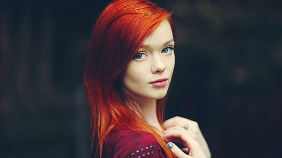 HD wallpaper: suicide girls model women tattoo redhead 