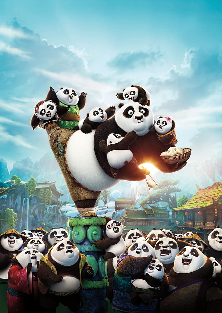 HD wallpaper: kung fu panda 3 4k high resolution for mac | Wallpaper Flare