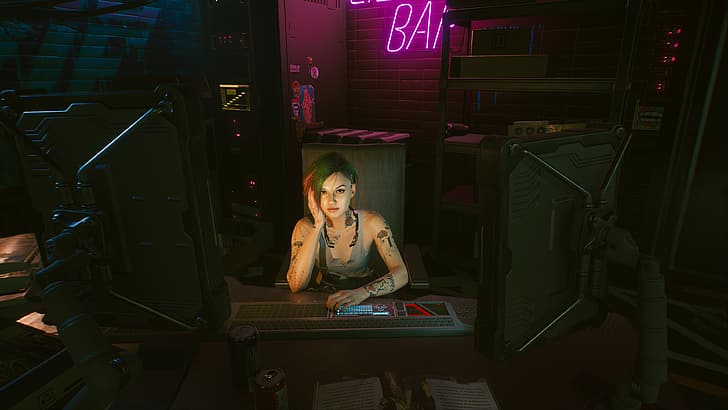 Judy Alvarez, Cyberpunk 2077, CD Projekt RED, HD wallpaper
