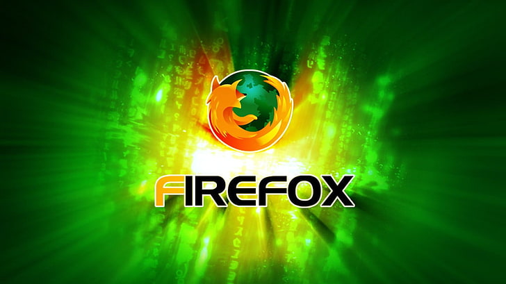Mozilla Firefox, text, communication, green color, western script, HD wallpaper