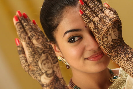 HD wallpaper: actress, babe, bollywood, indian, model, nazriya | Wallpaper  Flare