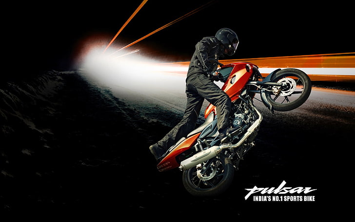 HD wallpaper: Bajaj Pulsar 220 Stunt Mania, Pulsar motorcycle wallpaper,  Motorcycles | Wallpaper Flare