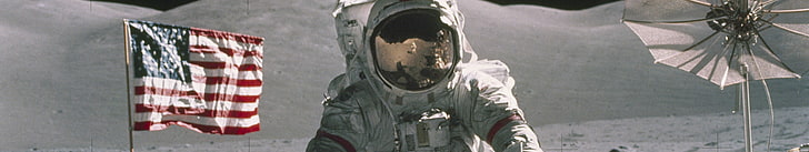 Neil Armstrong, space, NASA, Earth, Moon, Apollo, North America, HD wallpaper