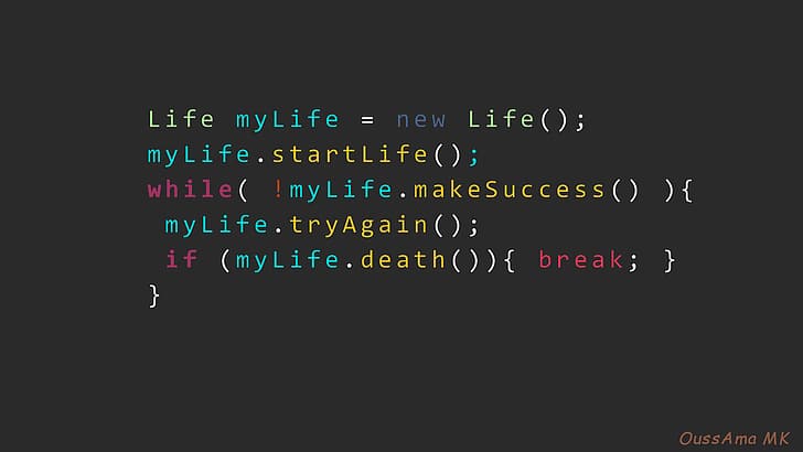 code, Java, programming, life