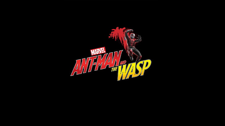 4K, Ant-Man and the Wasp, Black, HD wallpaper
