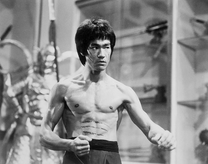 HD wallpaper: Bruce Lee Black And White, Bruce Lee grayscale photography,  Vintage | Wallpaper Flare