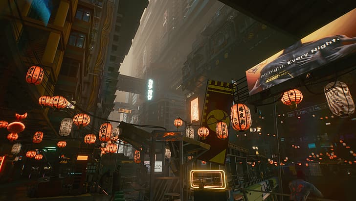 cyberpunk, Cyberpunk 2077, CD Projekt RED, video game art, Blade Runner