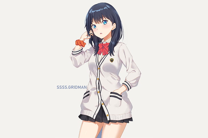 Anime, SSSS.Gridman, Rikka Takarada, HD wallpaper