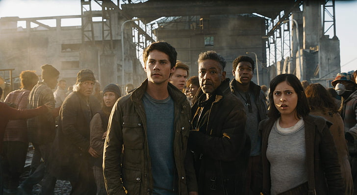 maze runner the death cure, 2018 movies, hd, young adult, real people, HD wallpaper