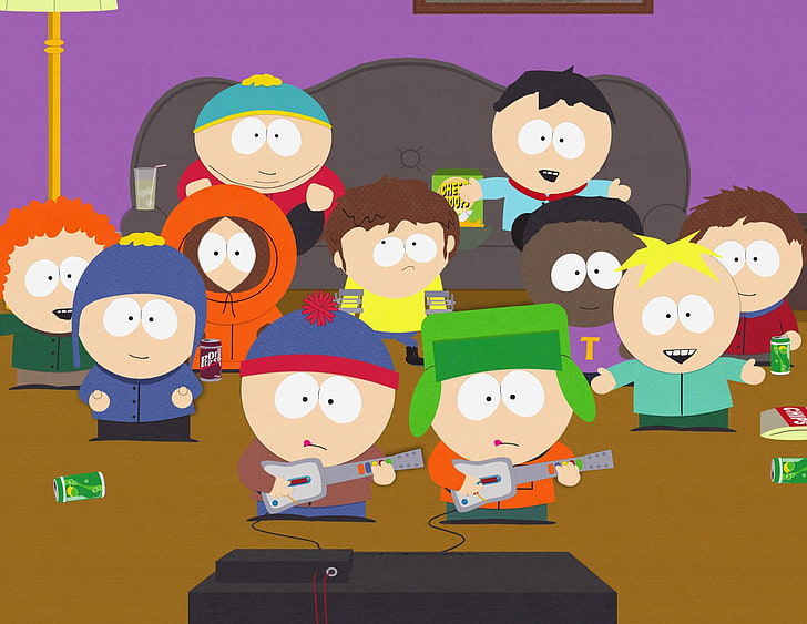 South Park, Butters Stotch, Craig Tucker, Eric Cartman, Jimmy Valmer, HD wallpaper