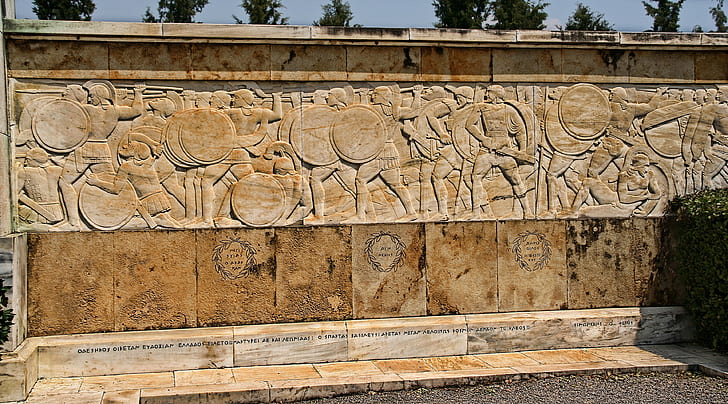 thermopylae monument, HD wallpaper