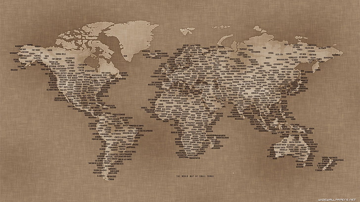 world map illustration, business, indoors, paper, no people, pattern, HD wallpaper
