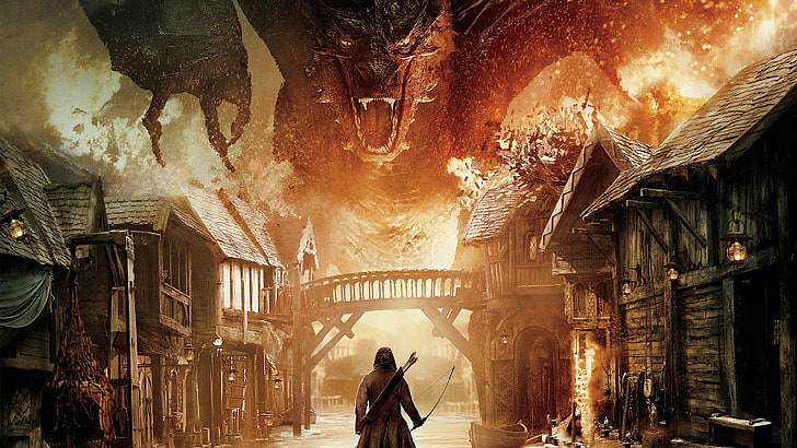 Smaug, The Hobbit: The Desolation of Smaug, movies, architecture