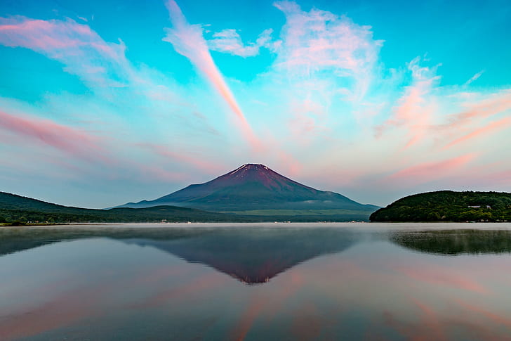 1280x720px Free Download Hd Wallpaper Fuji The Volcano Landscape