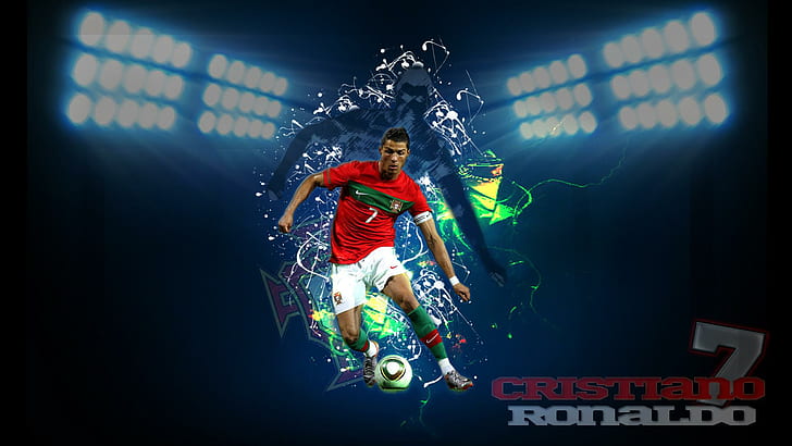 2014 Cristiano Ronaldo Portuga, celebrity, celebrities, boys, HD wallpaper