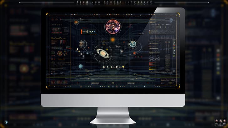 Technomancer, HUD, screen shot, interfaces, HD wallpaper
