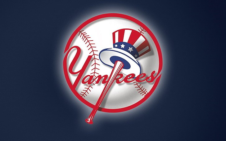 New York Yankees logo, Baseball, HD wallpaper