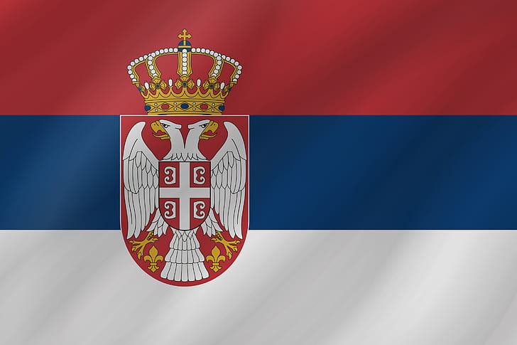 Flags, Flag of Serbia, Serbian Flag, HD wallpaper
