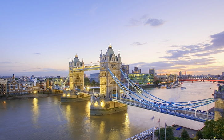 bridge, London, Tower Bridge, HD wallpaper