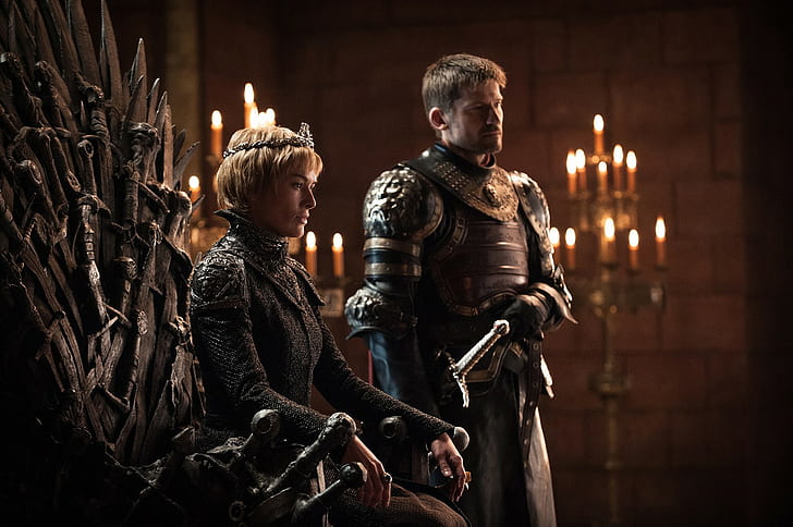 Game of Thrones, Cersei Lannister, Jaime Lannister, Queen, tv series, HD wallpaper