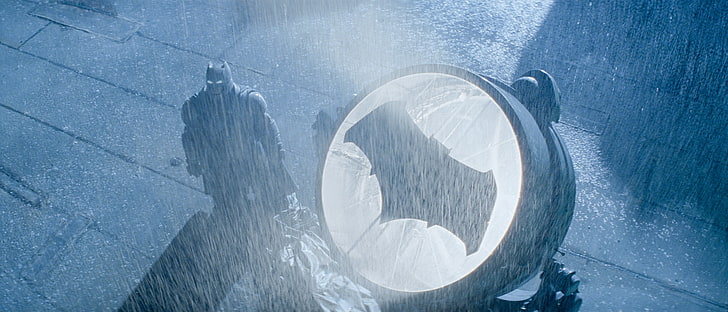 batman vs superman, super heroes, movies, 2016 movies, ice, HD wallpaper