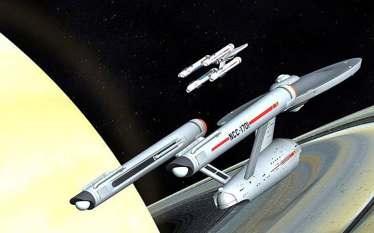 Star Trek, science fiction, render