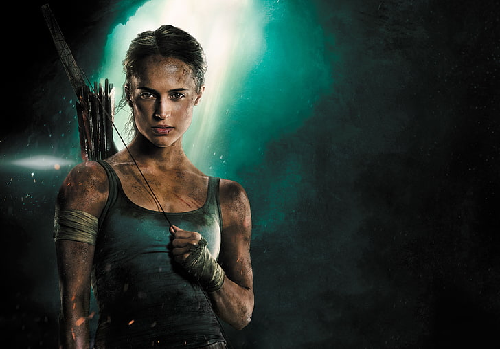 Tomb Raider, Alicia Vikander, 5K, Lara Croft