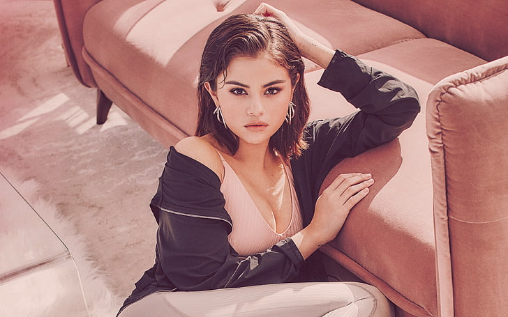 Selena Gomez Puma Campaign Hot 4K, one person, young adult, looking at camera
