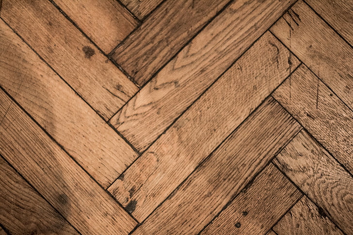 brown wooden parquet flooring, texture, wood - Material, backgrounds, HD wallpaper