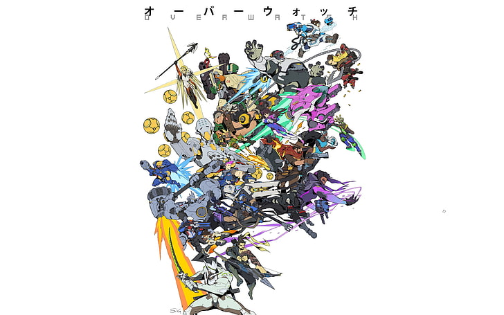 anime character digital wallpaper, Overwatch, Ana (Overwatch), HD wallpaper