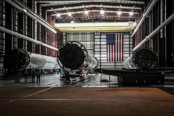 SpaceX, rocket, Falcon 9, HD wallpaper