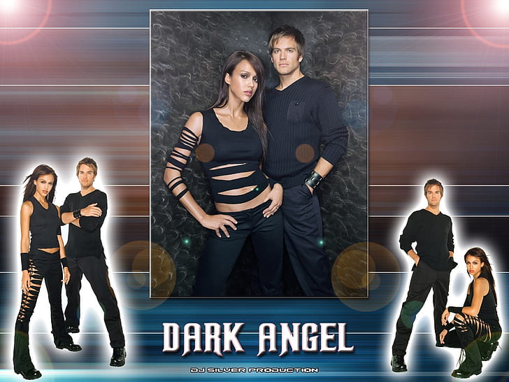 actress jessica alba Dark Angel Entertainment TV Series HD Art