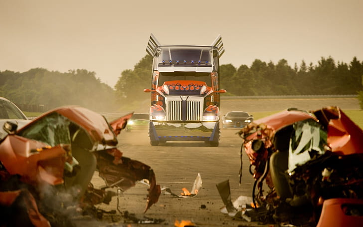 HD wallpaper: Transformers The Era of Destruction, truck, robots | Wallpaper  Flare