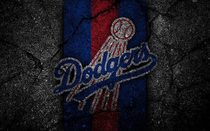 Hd Wallpaper Baseball Los Angeles Dodgers Logo Mlb Wallpaper Flare