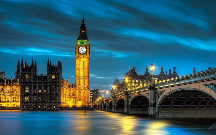 Amazing Palace of Westminster, big ben, london