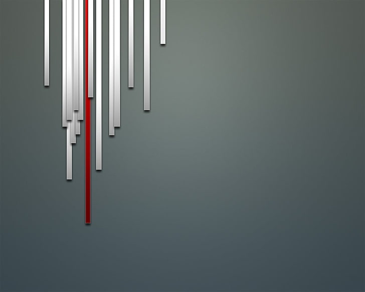 gray and red illustration, lines, simple background, no people, HD wallpaper