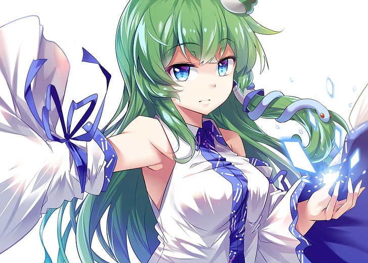 Touhou Project - Ass and Blue Hair Cosplay - wide 9
