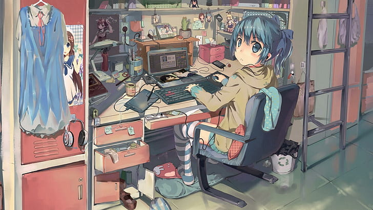 Aesthetic Anime Wallpaper Laptop  1440x900 Wallpaper  teahubio