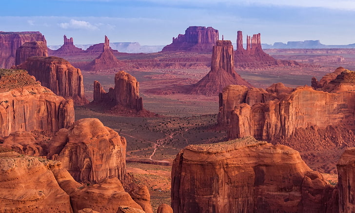 Earth, Monument Valley, Cliff, Desert, Landscape, Rock, USA