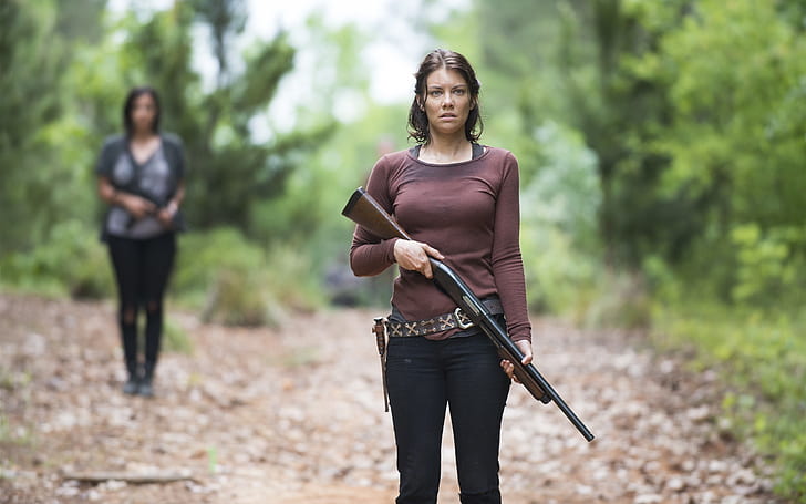 Lauren Cohan, The Walking Dead, HD wallpaper